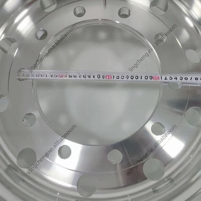 Αλκοόα τροχούς φορτηγών 19.5 ίντσες πλασμένο αλουμίνιο κράμα τροχιά Rim με PCD 8x275/10 * 225